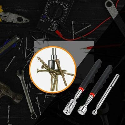 All Categories Goods Magnetic Pickup Tool Set With LED Light Telescoping Capacity Grabber For Extended Reach Magnetic Pickup Tool Set With LED Light Telescoping Capacity Grabber For Extended Reach