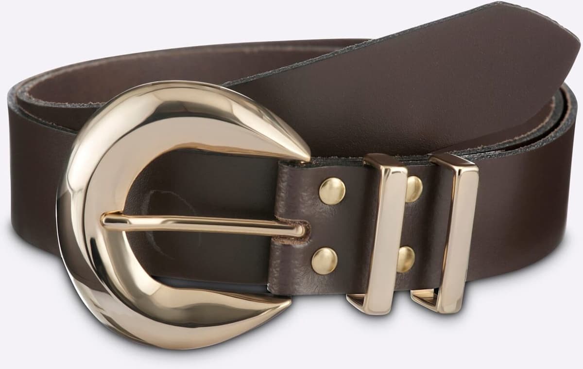 Hüftgürtel, Damen, Gr. 75, braun (schoko), Gürtel Hüftgürtel schoko 75