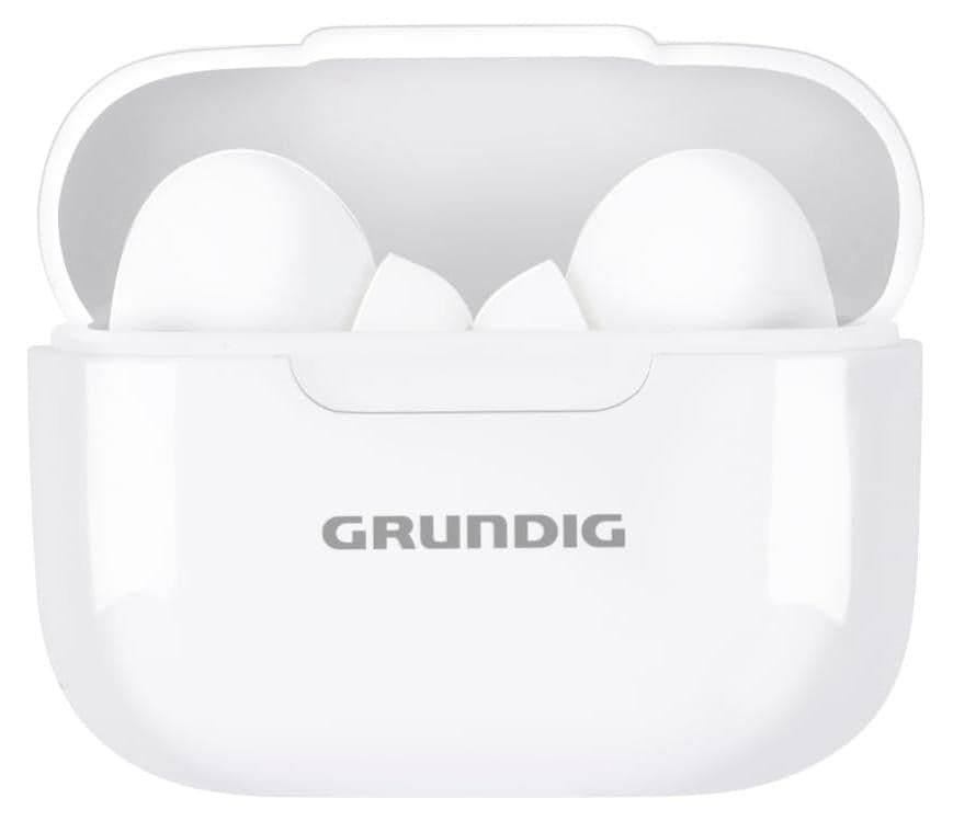 Grundig Draadloze Oordopjes met Microfoon en Touch Control - Wit