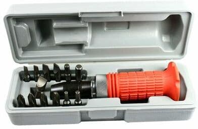 Drop Dash Deals Impact Screwdriver Set With Case Heavy Duty Manual Driver And Socket Bits Impact Screwdriver Set With Case Heavy Duty Manual Driver And Socket Bits