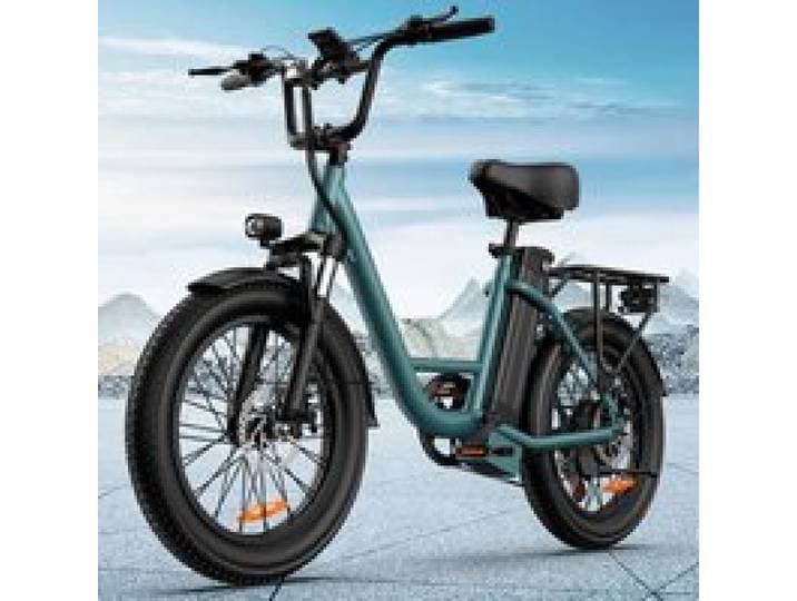 20x3 inch elektrische vetbandfiets, 48V 13Ah uitneembare accu, 25 km/u, 7 versnellingen, dubbele schijfremmen, volwassen bromfiets voor off-road en stad
