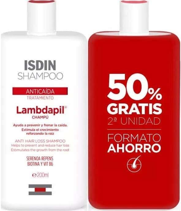 ISDIN Lambdapil Duo Anticaida 200ml + 50% 2º Unidad