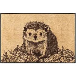 Wash + Dry, Fussmatte, Fussmatte 50 x 75 cm Hedgy beige (50 x 75 cm)