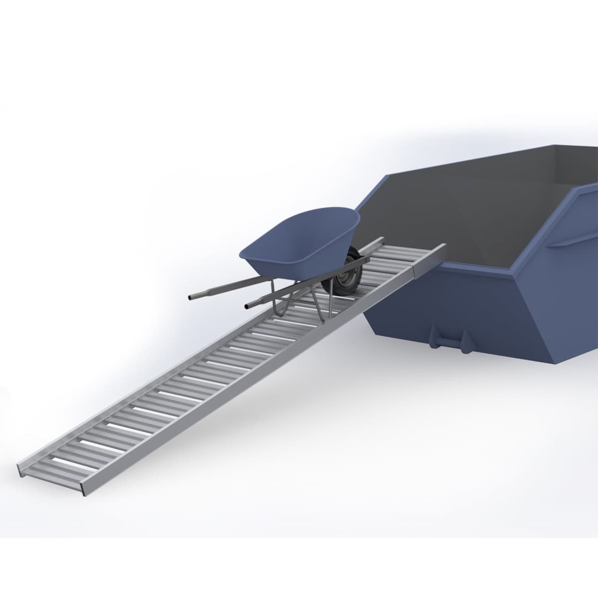 Mauderer Alutechnik Mauderer Verladetechnik Verladesteg MG 593cm Länge