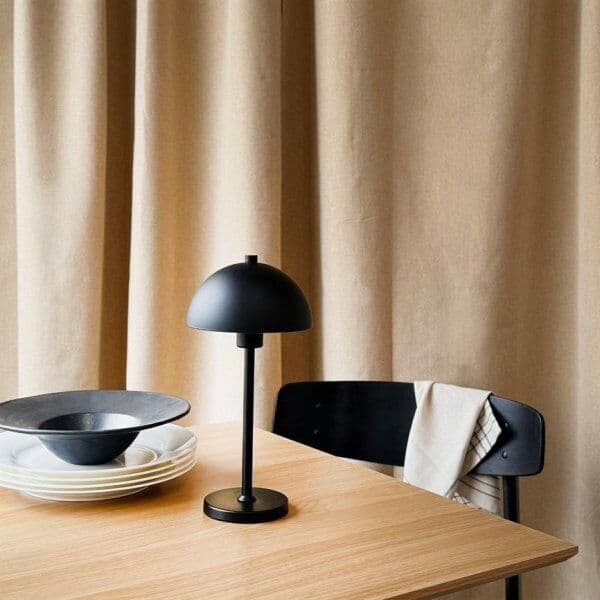 Dyberg Larsen Borås Led Bordlampe, Sort