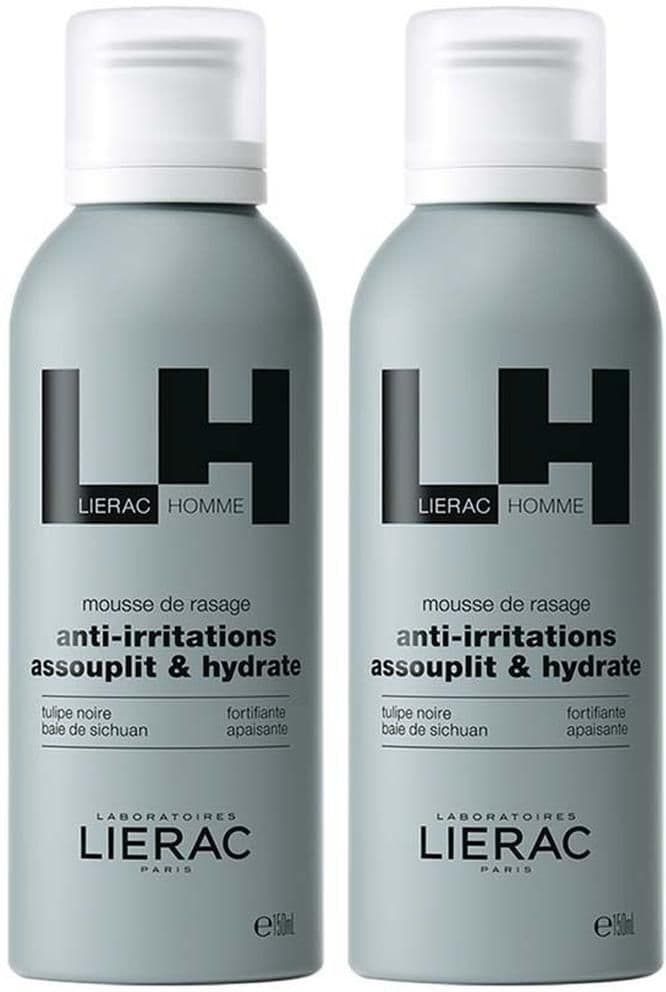 Lierac Homme Rasierschaum 2x 2x150 ml Schaum