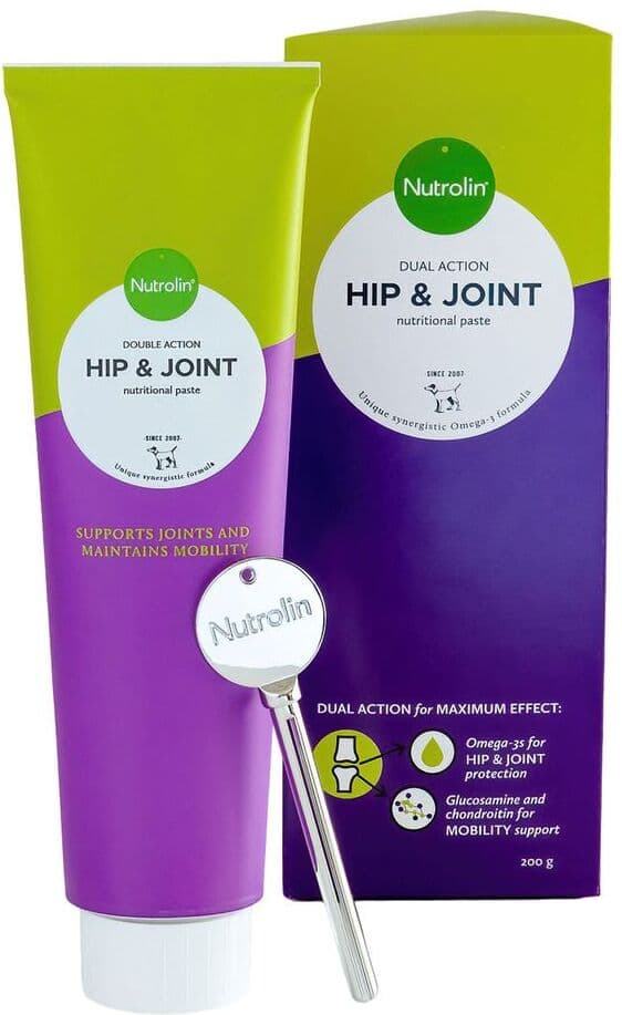 Nutrolin Hip & Joint Paste - 200 G. Kjæledyr Hjem & Fritid Fôrtilskudd Til Dyr