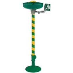 HAWS freistehende Augendusche 7261 AXION green PC Höhe 93,5 cm für Laboratorien