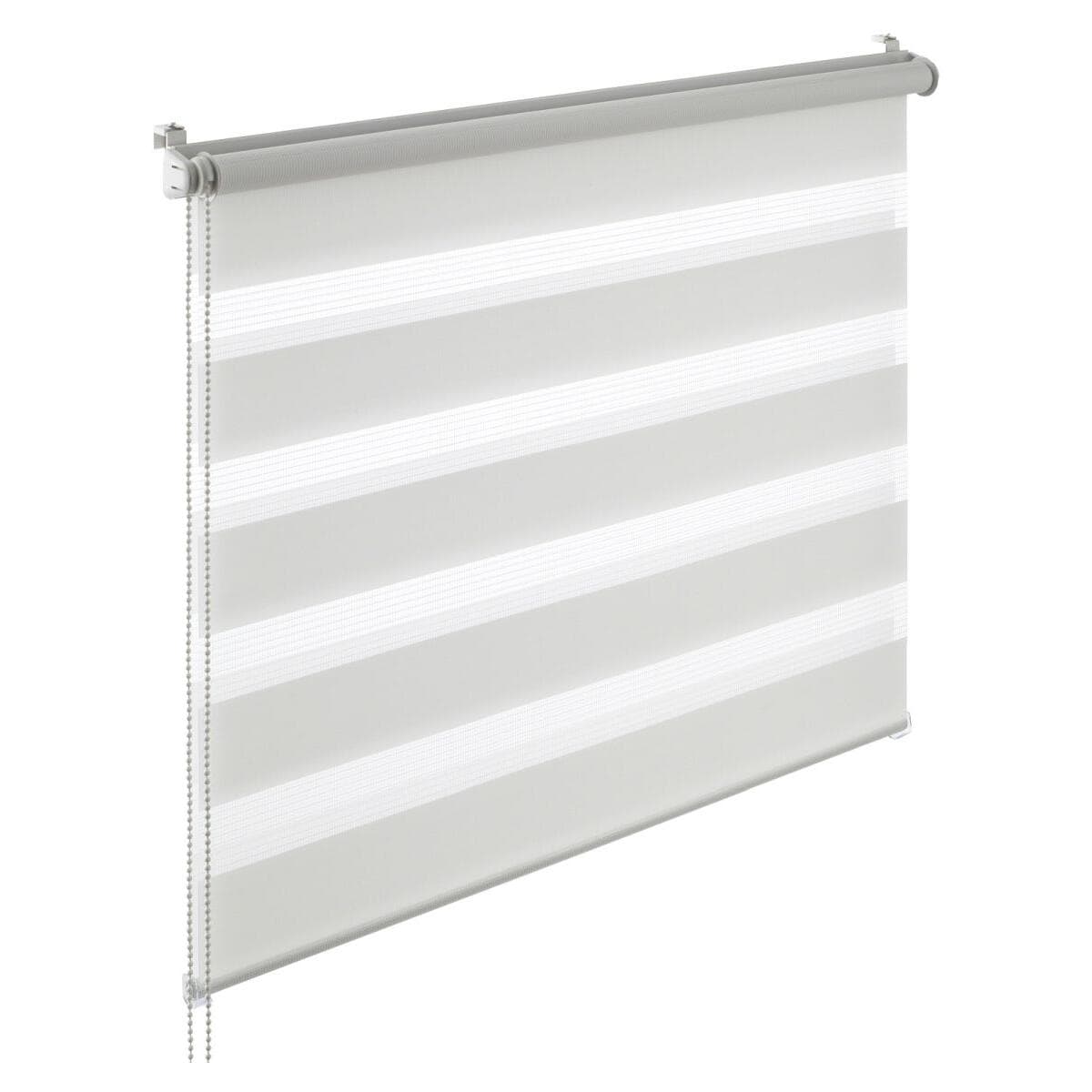 YOURSOL EasyFix Doppelrollo, Abdunklung für Fenster, Klemm-Rollo ohne Bohren, 110 x 150 cm, Weiß
