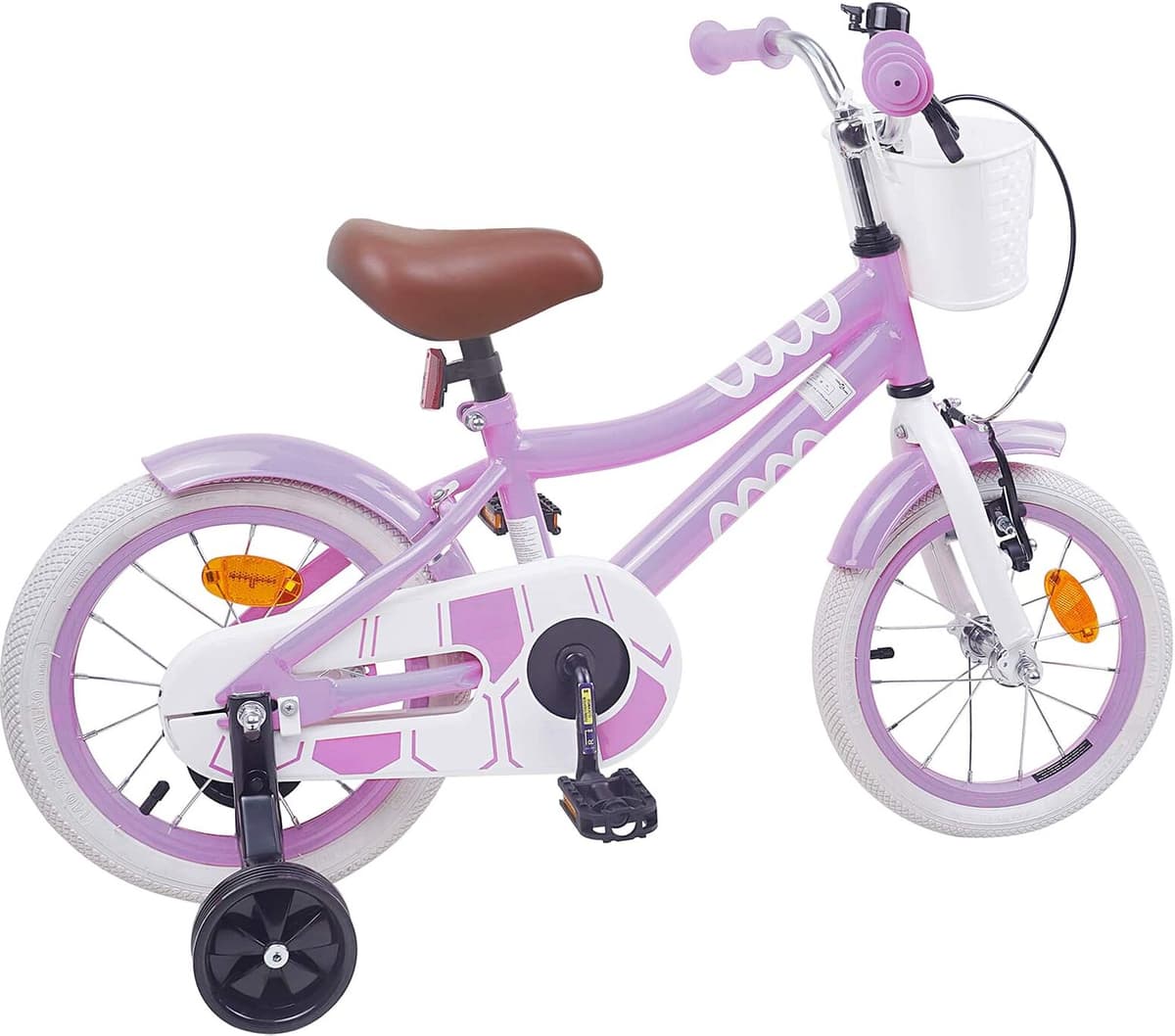 vidaXL Vélo pour Enfants 16 Pouces pour 4-6 ans Pourpre