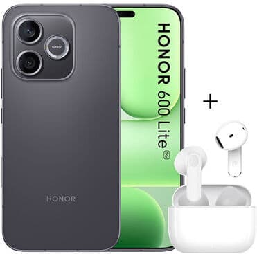Honor 600 Lite smartphone 16,8 cm (6.6'') Doppia SIM Android 16.0 5G USB tipo-C 8 GB 256 GB 6520 mAh Nero