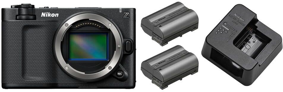 Nikon ZR + Nikkor Z 24-70mm f/4.0 S + double pack EN-EL 15c + charger MH-34
