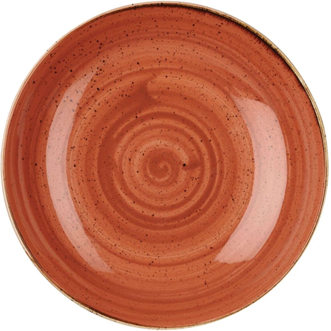 Churchill Piatto Fondo 31 Cm Stonecast Spiced Orange
