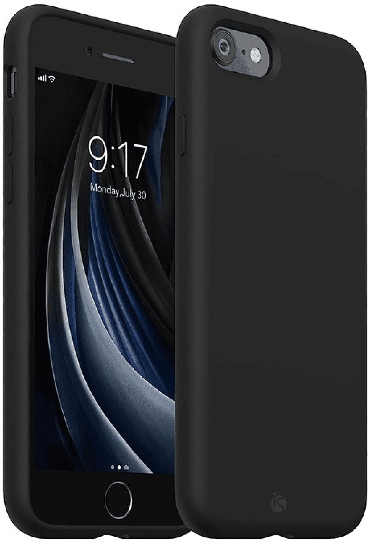 iS Capa Silicone Líquido Magsafe iPhone 6s - Preto