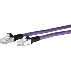 METZ CONNECT Patchkabel S/FTP lilsw 1,0m Cat.6A 1308451009-E