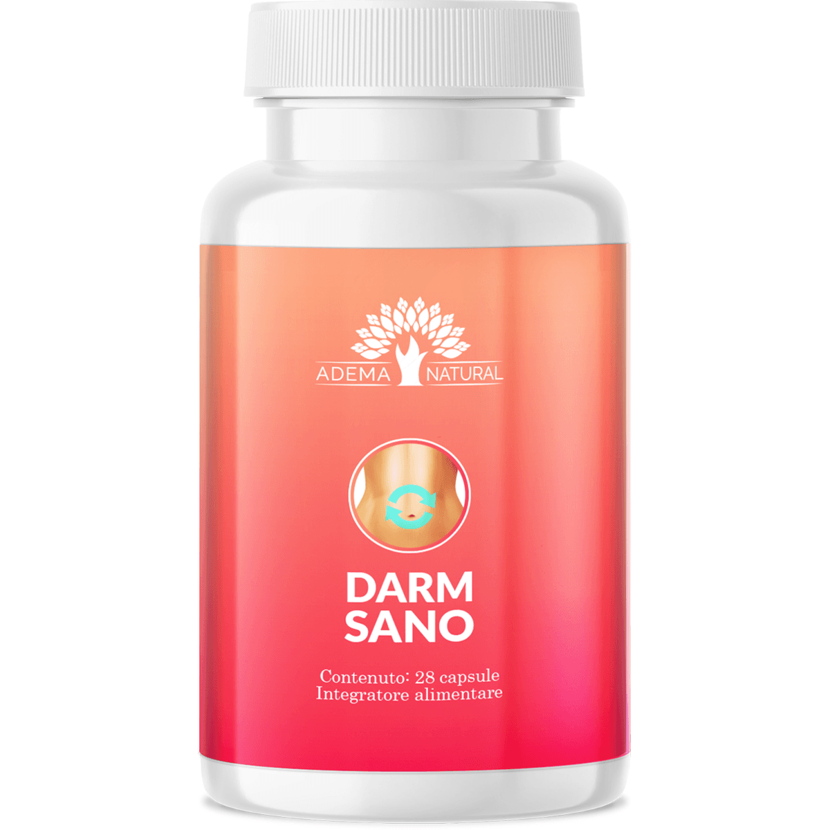 Adema Natural Darmsano - Darmkur - Unterstützung der Verdauung - Förderung der Darmflora - Stärkung der Darmbakterien
