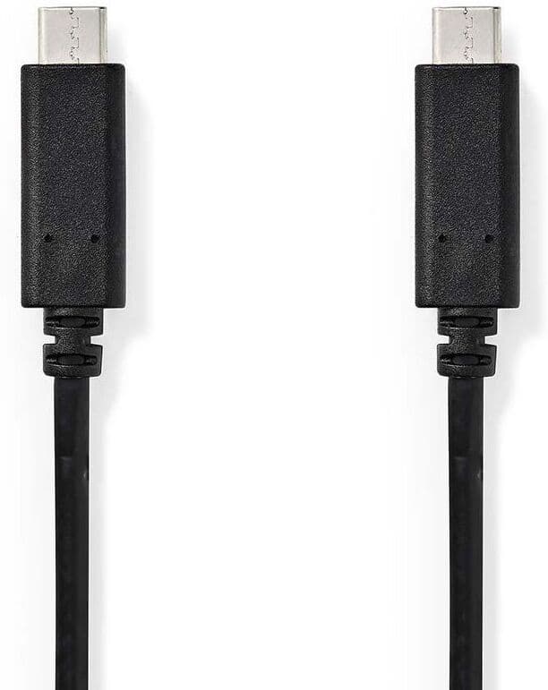 NEDIS Kabel USB-C - USB-C 2m svart