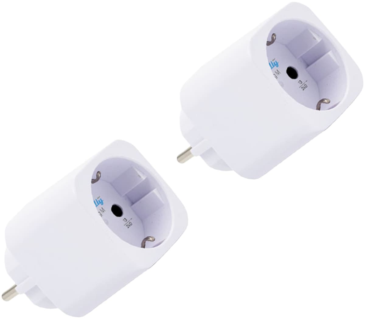 Shelly Plug M Gen3 White Smarter Zwischenstecker WLAN/BT 2er Set weiß Shelly_Plug_M_Gen3_2er_w