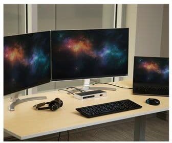 Startech.com usb 3.0 docking station - usb-c - dual hdmi or dp - dual 4k - for