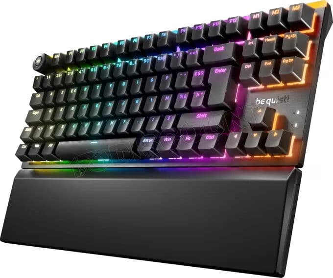 Clavier Gamer mécanique (Silent Linear) be quiet! Light Mount TKL RGB (Noir)