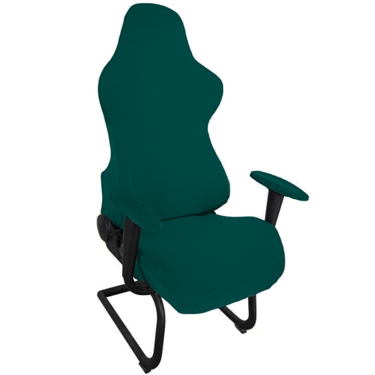 Ibenzoa Universele Beschermhoes voor Computer- en Gamestoelen met Wasbare Armleuninghoezen