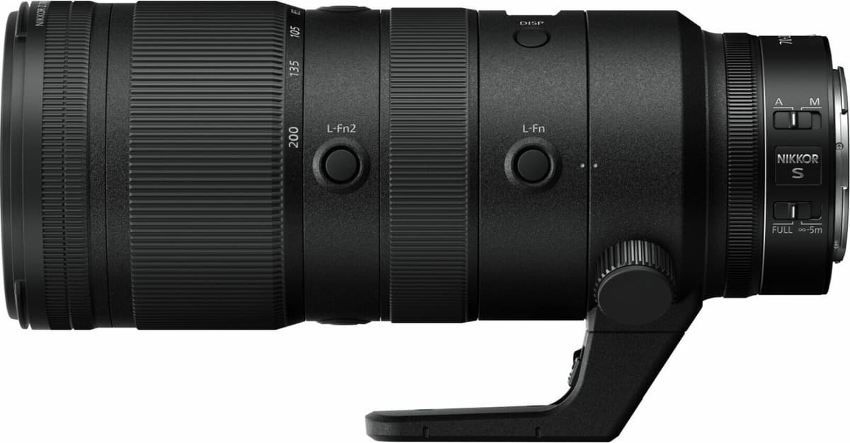 Nikon Z 70-200mm 2.8 VR S   Svart