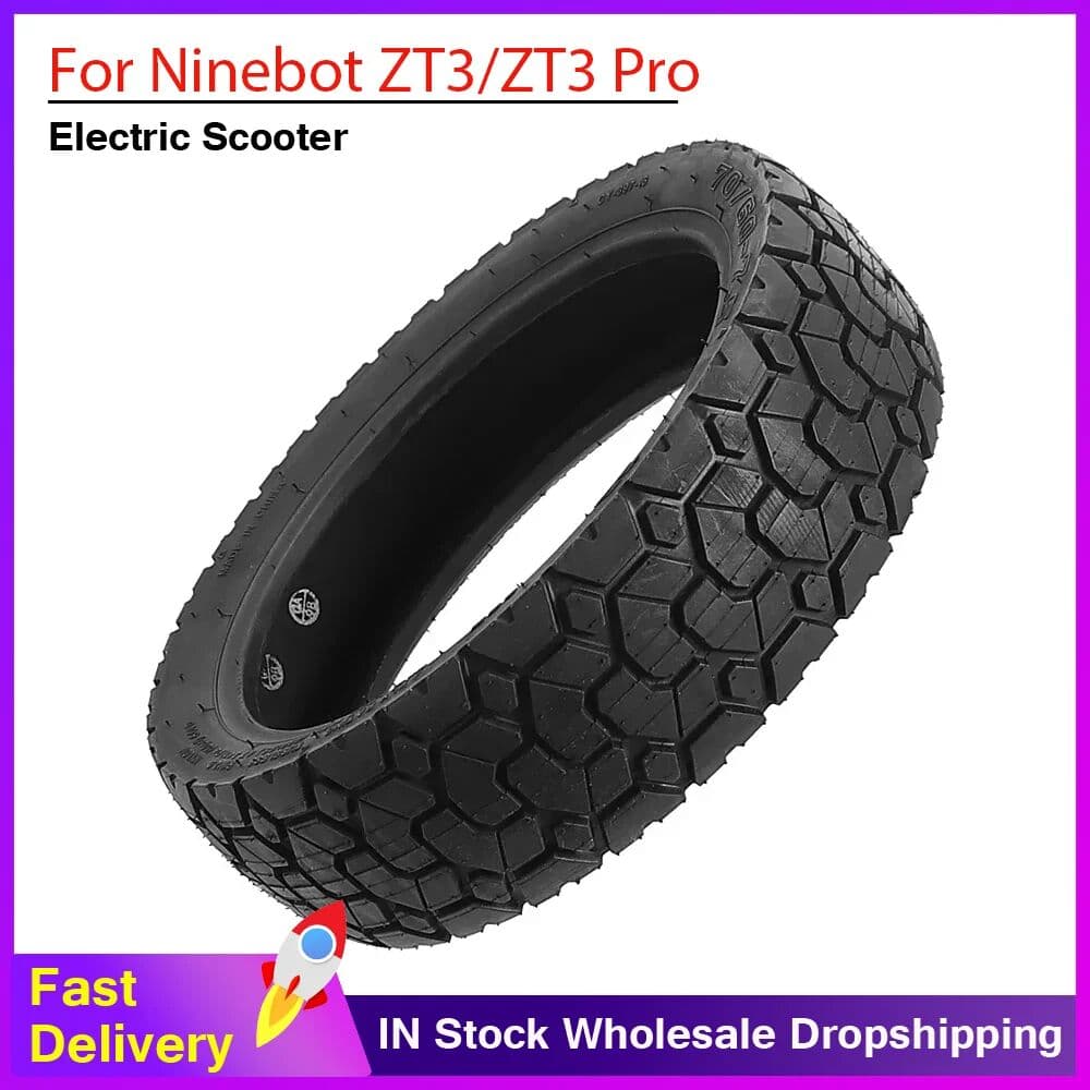NONE 70/60-7.5 Tubeless Vacuum Tires for Ninebot ZT3/ZT3 Pro Electric Scooter-11 Inch Off-road Tryes Wheel Parts
