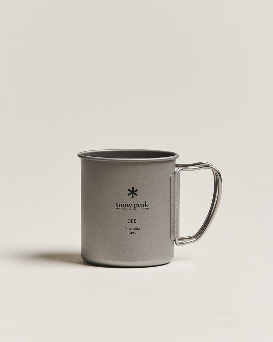 Snow Peak Single Wall Mug 300 Titanium men One size Sølv