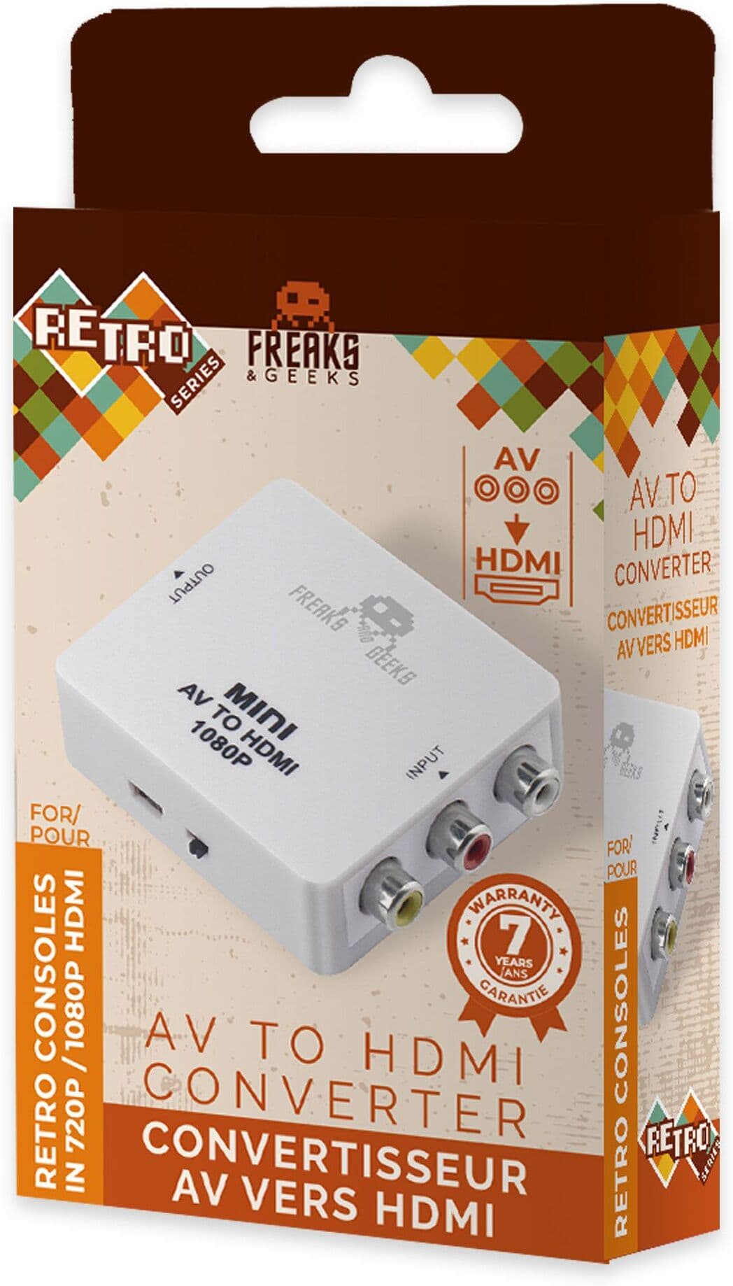Freaks and Geeks AV - HDMI Adapteri Valkoinen