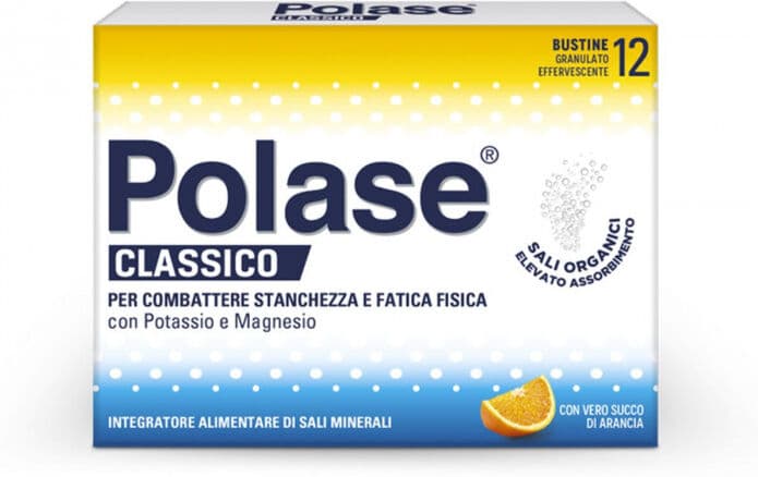 HALEON ITALY Srl Polase Classico Granulato Arancia - 12 Buste - Integratore di sali minerali e vitamine