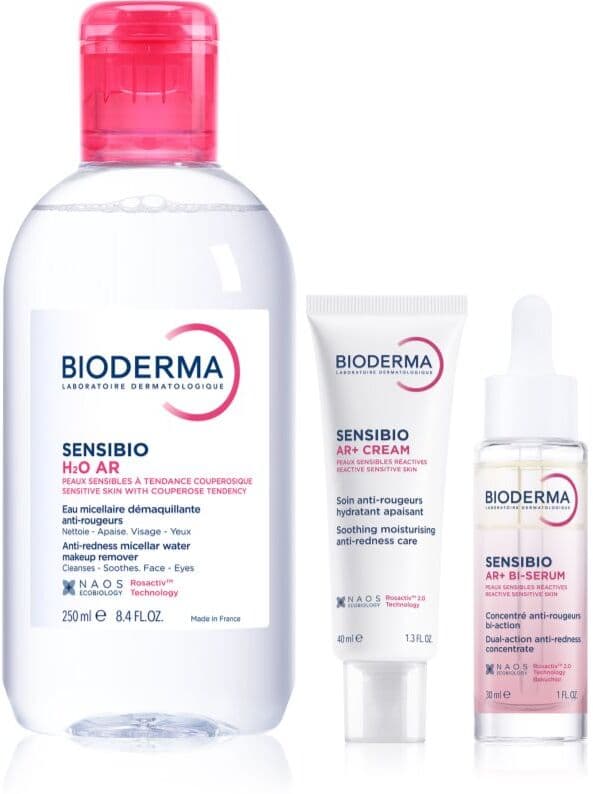 Bioderma Sensibio AR+ Σετ για ευαίσθητη επιδερμίδα με τάση για κοκκίνισμα