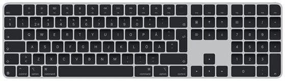 magic keyboard with touch id and numeric keypad for mac models with apple