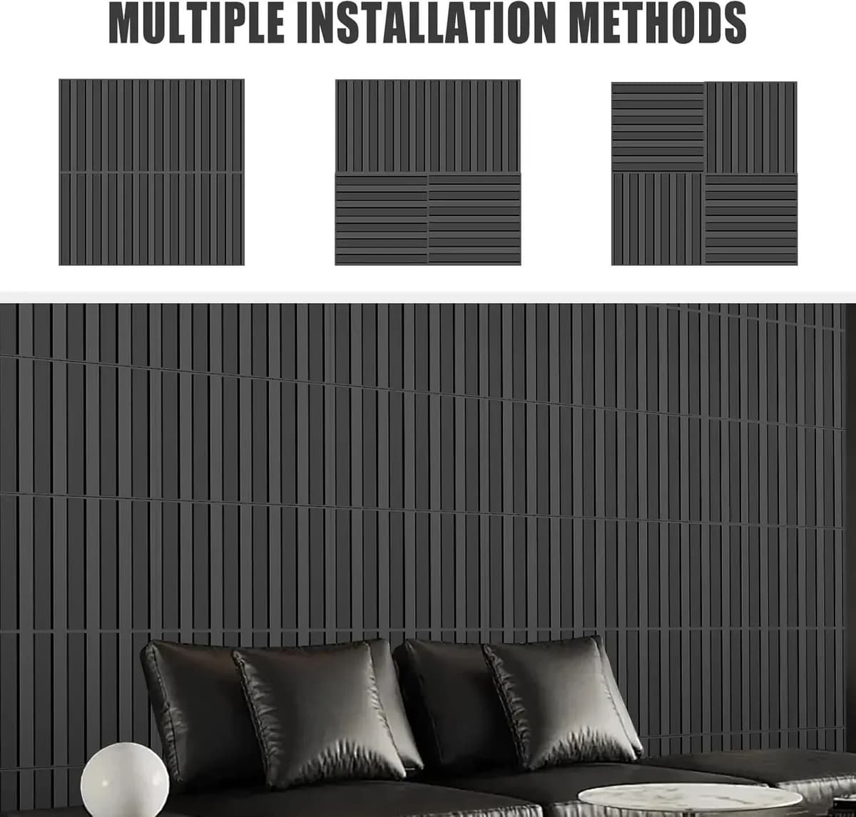 XBLOOM 10pcs 30cm house wall renovation geometric 3D wall panel non-self-adhesive wall sticker art tile wallpaper room bathroom ceiling