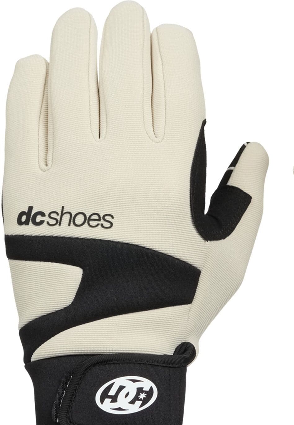 Snowboardhandschuhe DC SHOES "Trackstar Park", Herren, Gr. M, oatmeal, Kunstfaser, Handschuhe Snowboardhandschuhe