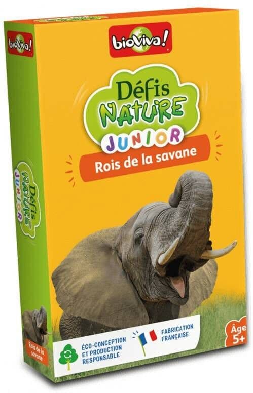 Bioviva Editions Défis Nature Junior - Roi de la Savane