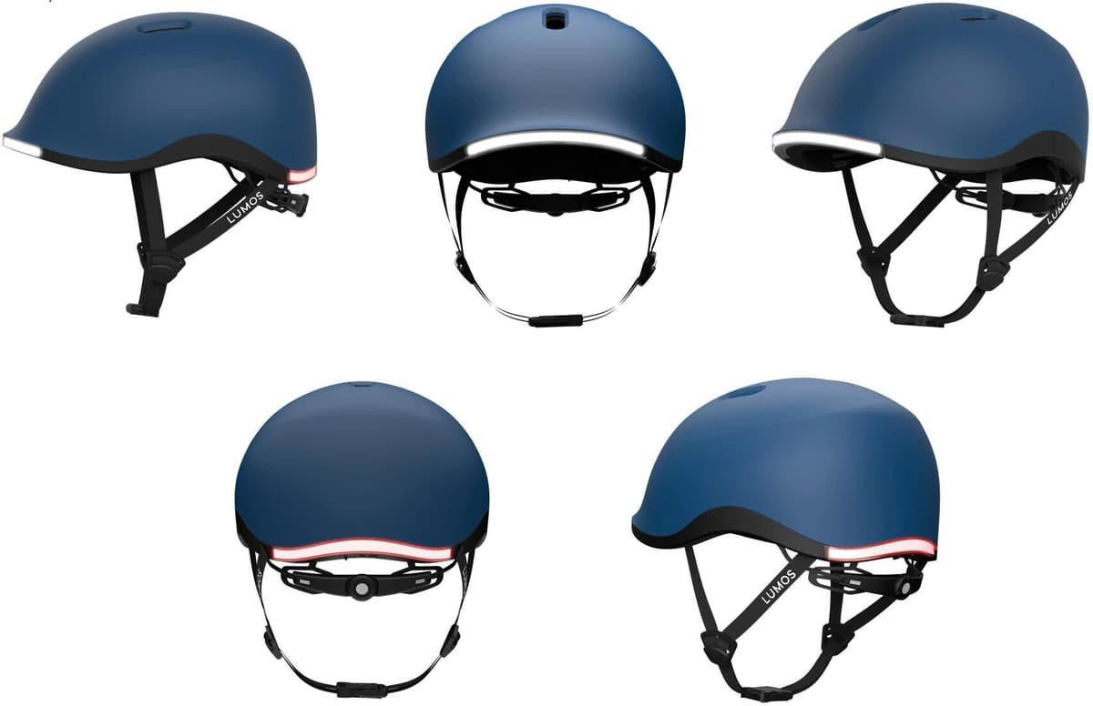 Fahrradhelm LUMOS "Nyxel MIPS, S", blau, Helme, Kopfumfang: 52cm - 56cm, Fahrradhelm blau Kopfumfang: 52cm - 56cm