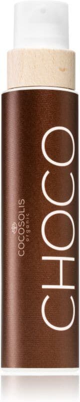 COCOSOLIS CHOCO olie til pleje og solbadning Uden beskyttende solfaktor Aroma Chocolate 200 ml