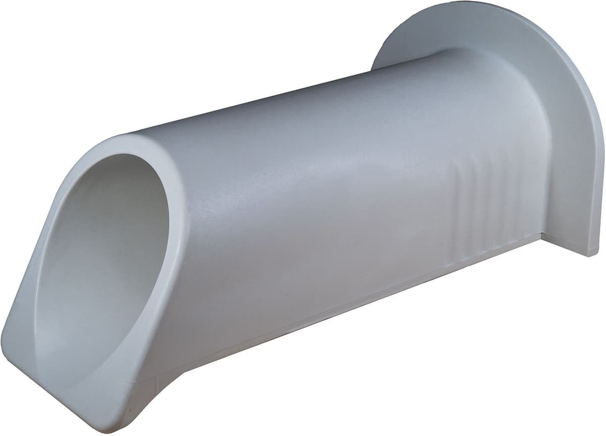 Tecnomat GOCCIOLATOIO DA BALCONE CHIUSO BIANCO 210x80x80 mm IN MARMOPLASTICA