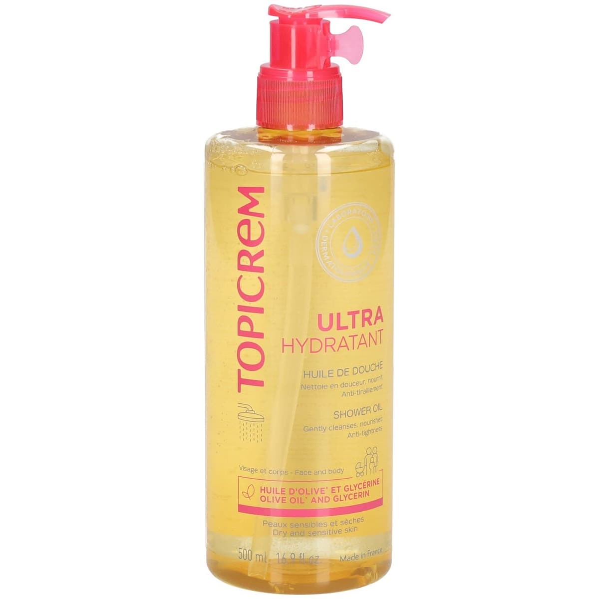 Topicrem Ultra Hydratant Shower Oil 500 ml Duschgel