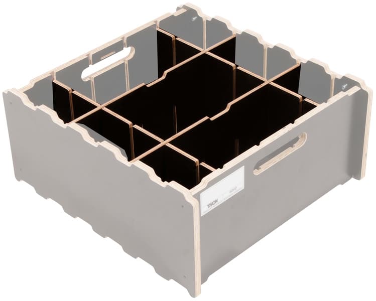 Thon Dividing Wall Set 60H2 2/2 Brown