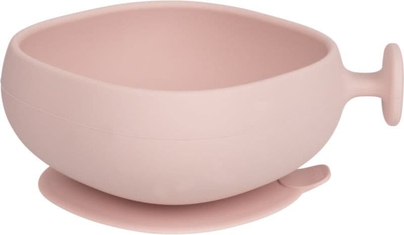 B.Box Silicone Bowl μπολ σιλικόνης με καπάκι Pink 300 ml