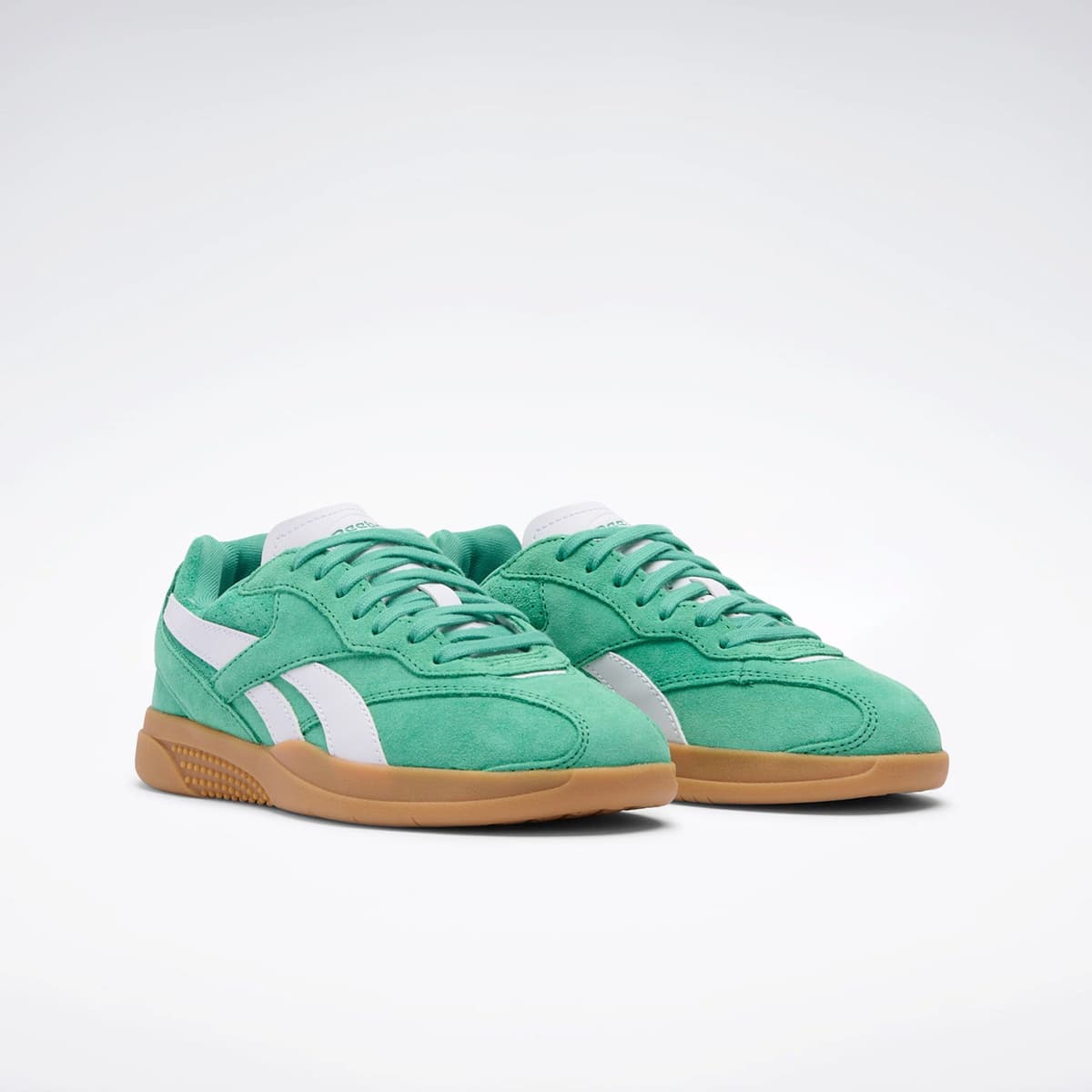 Sneaker REEBOK CLASSIC "HAMMER STREET", Damen, Gr. 37, grün (upgadegrün, ftwrweiß, gum), Leder, Synthetik, Schuhe Sneaker upgadegrün, ftwrweiß, gum 37