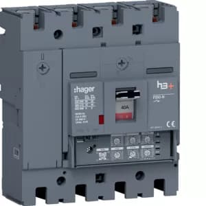 Hager Leistungsschalter h3+P250 LSI 4x40A 40kA HNT041JR