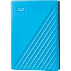 WD My Passport Festplatte, 4 TB HDD, 2,5 Zoll, extern, Blau