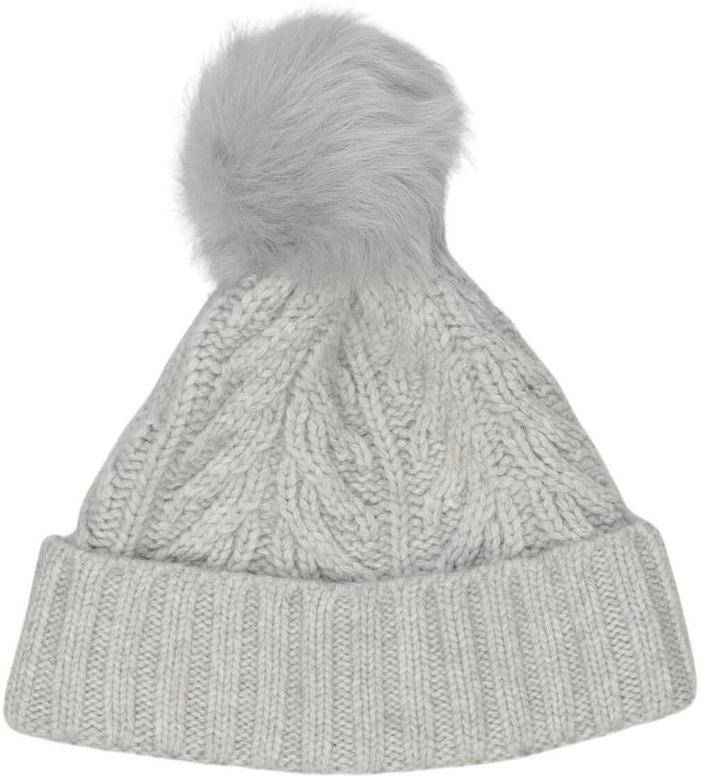 UGG Damen Hut oder Mütze, Grau, Gr. Onesize, Synthetik / Viskose / Wolle - Second Hand