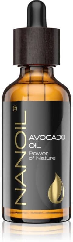 Nanoil Avocado Oil Λάδι αβοκάντο Για πρόσωπο, σώμα και μαλλιά 50 ml