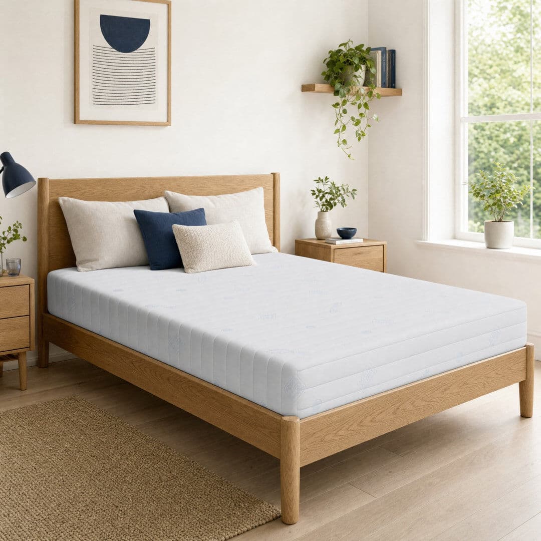 Viscotherapy Premier Medium Cool Gel Memory Coil Sprung Mattress Small Double (4')