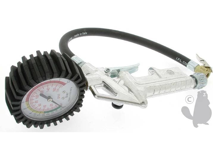 Bandenvulmeter met manometer.