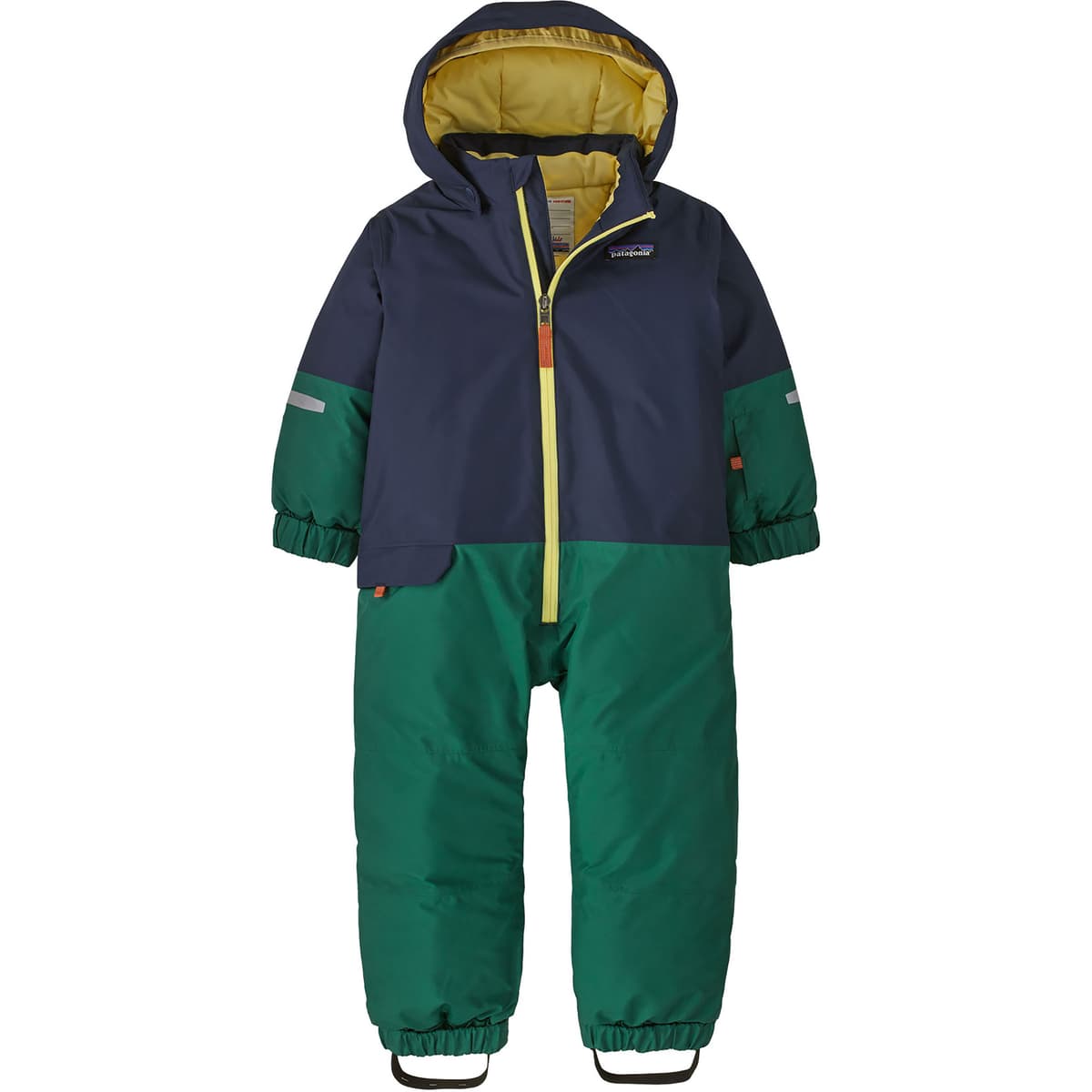 Patagonia Baby Snow Pile Schneeanzug Kinder Overalls blau Größe 80 Skifahren | Lifestyle Winddicht Wasserabweisend