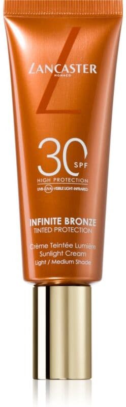 Lancaster Infinite Bronze κρέμα με χρώμα SPF 30 Light 50 ml